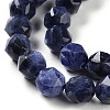 Natural Sodalite Beads Strands G-NH0021-A02-01-4