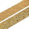 Glitter Resin Hotfix Rhinestone(Hot Melt Adhesive On The Back) OCOR-TA0002-03-01-40mm-1