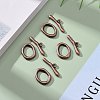 Alloy Toggle Clasps PALLOY-G014-R-4