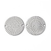 Non-Tarnish 304 Stainless Steel Connector Charms STAS-C066-04P-1