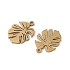 304 Stainless Steel Pendants LS-STAS-E186-05G-2