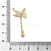 Brass Micro Pave Cubic Zirconia Pendants KK-A275-28G-3