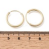 Brass Hoop Earrings EJEW-G474-01G-02-5