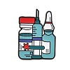 Medical Theme Enamel Pins JEWB-L023-01B-EB-1