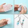 DIY Butterfly Charm Pendant Silicone Molds for DIY Earring Making DIY-YW0009-43-5