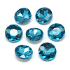 Pointed Back Glass Rhinestone Cabochons RGLA-T029-8mm-13-1
