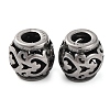 304 Stainless Steel European Beads STAS-H226-02AS-01-1