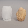 Halloween Ghost with Pumpkin DIY Silicone Display Statue Molds SIMO-P007-A03-1