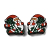 Santa Claus Christmas Food Grade Eco-Friendly Silicone Beads SIL-D001-02-2