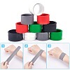 10Pcs 5 Colors Silicone Covered Iron Flip Wraps Holder Clips BJEW-NB0001-04-4