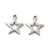 Non-Tarnish 304 Stainless Steel Charms STAS-M089-57P-1
