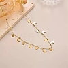 304 Stainless Steel Bib Necklaces for Women NJEW-A065-01A-G-1