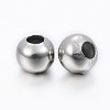 Tarnish Resistant 304 Stainless Steel Beads STAS-H396-D-08P-2