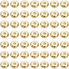 Brass Beads KK-BBC0021-17C-7