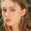 12Pcs 6 Styles Retro Alloy Pendants FIND-GO0001-93-7