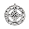 Non-Tarnish 304 Stainless Steel Pendants STAS-B062-16P-1