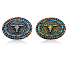 2Pcs 2 Colors Alloy Belt Buckles FIND-CA0010-32-1