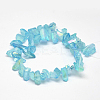 Electroplated Natural Quartz Crystal Beads Strands G-A142-03A-2