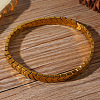 Synthetic Non-magnetic Hematite Beads Stretch Bracelets for Men RT8592-4