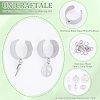 DIY Charm Cuff Ring Making Kit DIY-UN0003-69-3