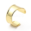 Rack Plating Brass Cuff Bangles LS-BJEW-A137-02G-3
