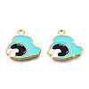 Alloy Enamel Pendants ENAM-N059-105-2