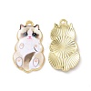 Alloy Enamel Pendants FIND-E031-02B-1