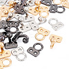15Sets 3 Colors Alloy Hook and Eye Fasteners DIY-TA0012-27-3