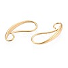 Ion Plating(IP) 304 Stainless Steel Earring Hooks STAS-N108-29G-3