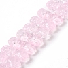 Transparent Glass Beads Strands GLAA-F114-01C-1