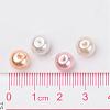 Barely Pink Mix Pearlized Glass Pearl Beads HY-X006-8mm-01-4