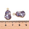 Rack Plating Alloy Pendants FIND-H043-04LG-03-3