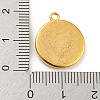 304 Stainless Steel Pendants STAS-C082-04G-3