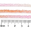 Transparent Painted Glass Beads Strands X1-DGLA-A034-T2mm-A20-3