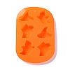 Halloween Theme Ghost/House/Witch Hat Cake Decoration Food Grade Silicone Molds LS-DIY-E067-02-2