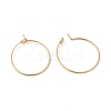 316L Surgical Stainless Steel Hoop Earring Findings STAS-G229-07G-08A-1