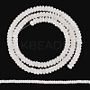 1 Strand Natural White Jade Beads Strands G-TA0002-79-9