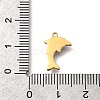 304 Stainless Steel Micro Pave Cubic Zirconia Pendants STAS-Z160-01G-02A-3