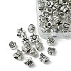 60Pcs 10 Style Tibetan Style Alloy European Beads TIBEB-FS0001-06-6