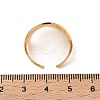 304 Stainless Steel Adjustable Cuff Rings LS-RJEW-L129-05G-5