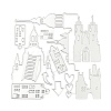 Carbon Steel Cutting Dies Stencils DIY-P076-63-4