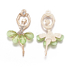 Alloy Big Pendants PALLOY-I198-B01-2