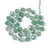 Natural Green Aventurine Beads Strands G-T144-23A-03-2
