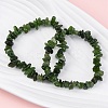 Natural Other Jade Chip Beaded Stretch Bracelets for Women Men BJEW-L038-01B-3