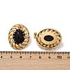 Oval 304 Stainless Steel Stud Earrings EJEW-M105-05G-5