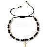 Bohemian Style Glass Braided Bead Bracelets for Women WV4296-11-1