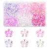 216Pcs 6 Styles Transaparent Acrylic Beads PACR-FS0001-05-1