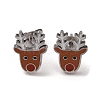 3 Pairs 3 Styles Christmas 304 Stainless Steel Hoop & Studs Earrings Set for Women EJEW-K279-12F-P-3
