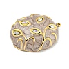 Ion Plating(IP) 304 Stainless Steel Rhinestone Pendants STAS-U007-02D-G-2