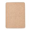 Blank Kraft Paper Jewlery Display Cards X1-CDIS-G005-11-2